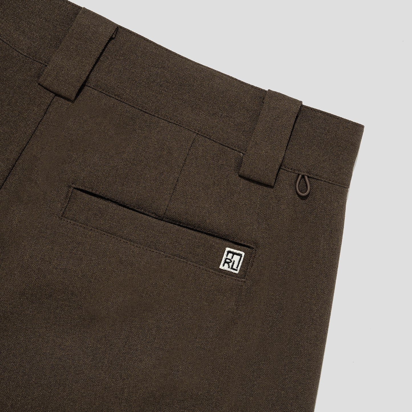 MERELY MADE / Melange Brown Merely Premium Safari Wide Shorts