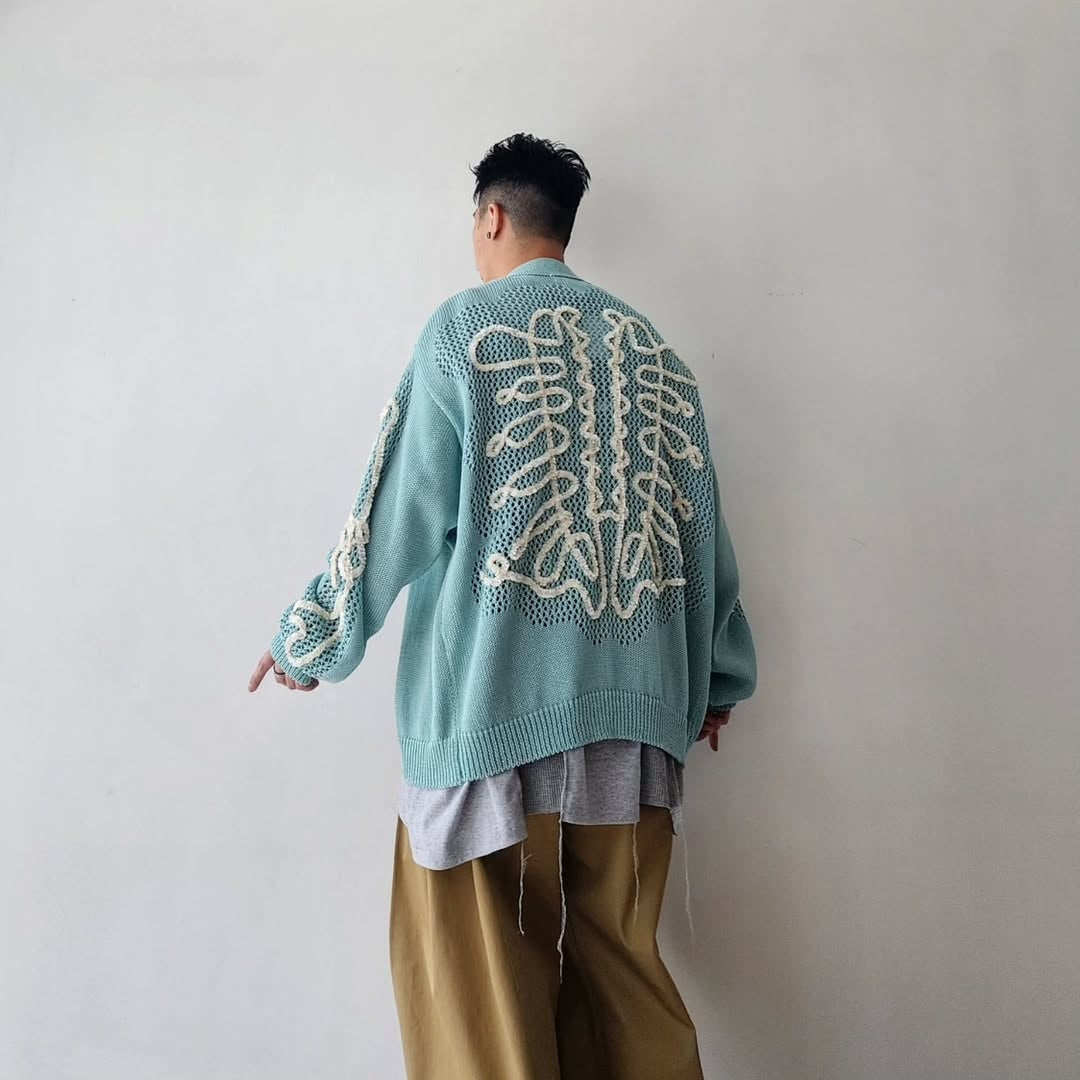 DISCOVERED / Skelton Mesh Knit