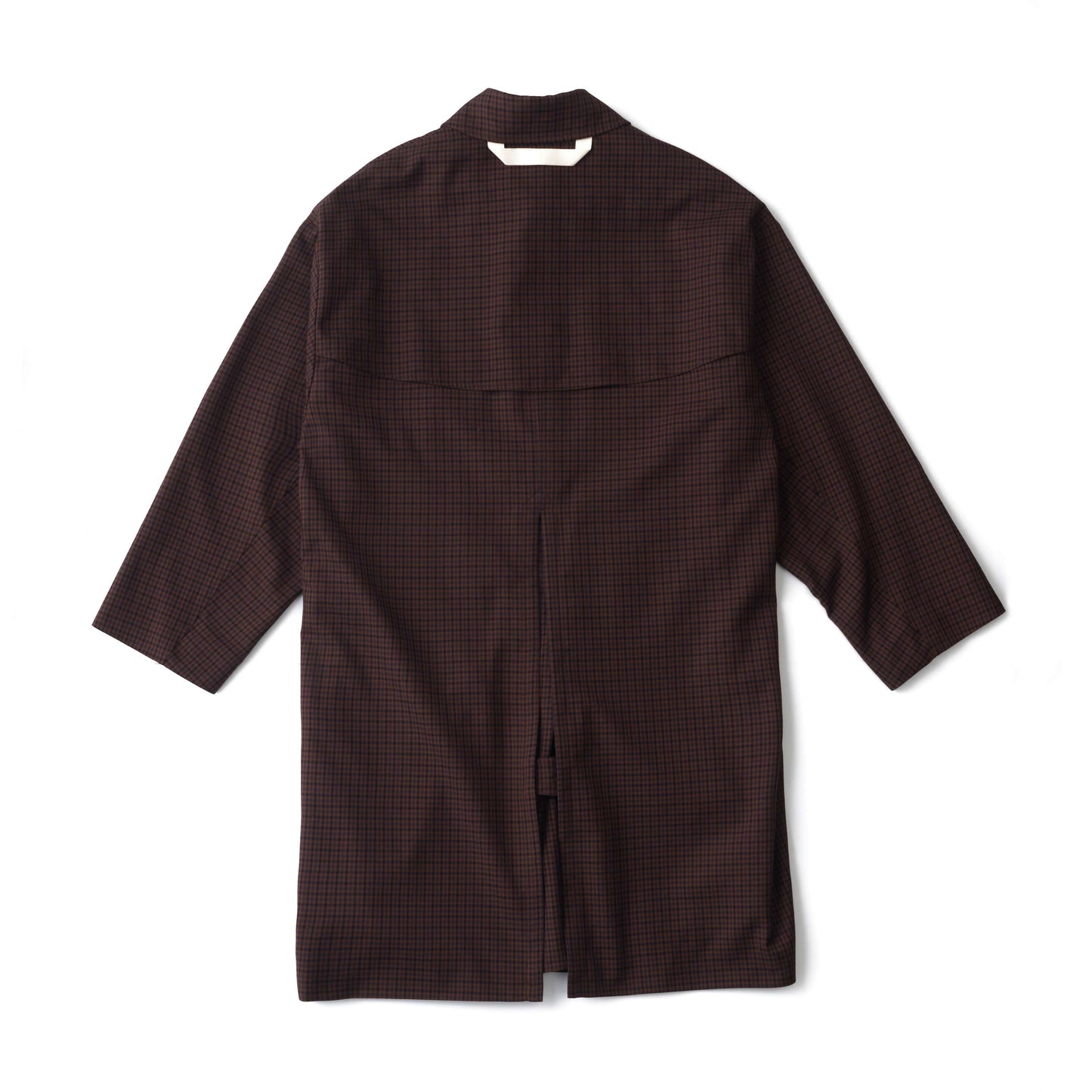 Chocolate Check Merely Premium Dual Mode Coat