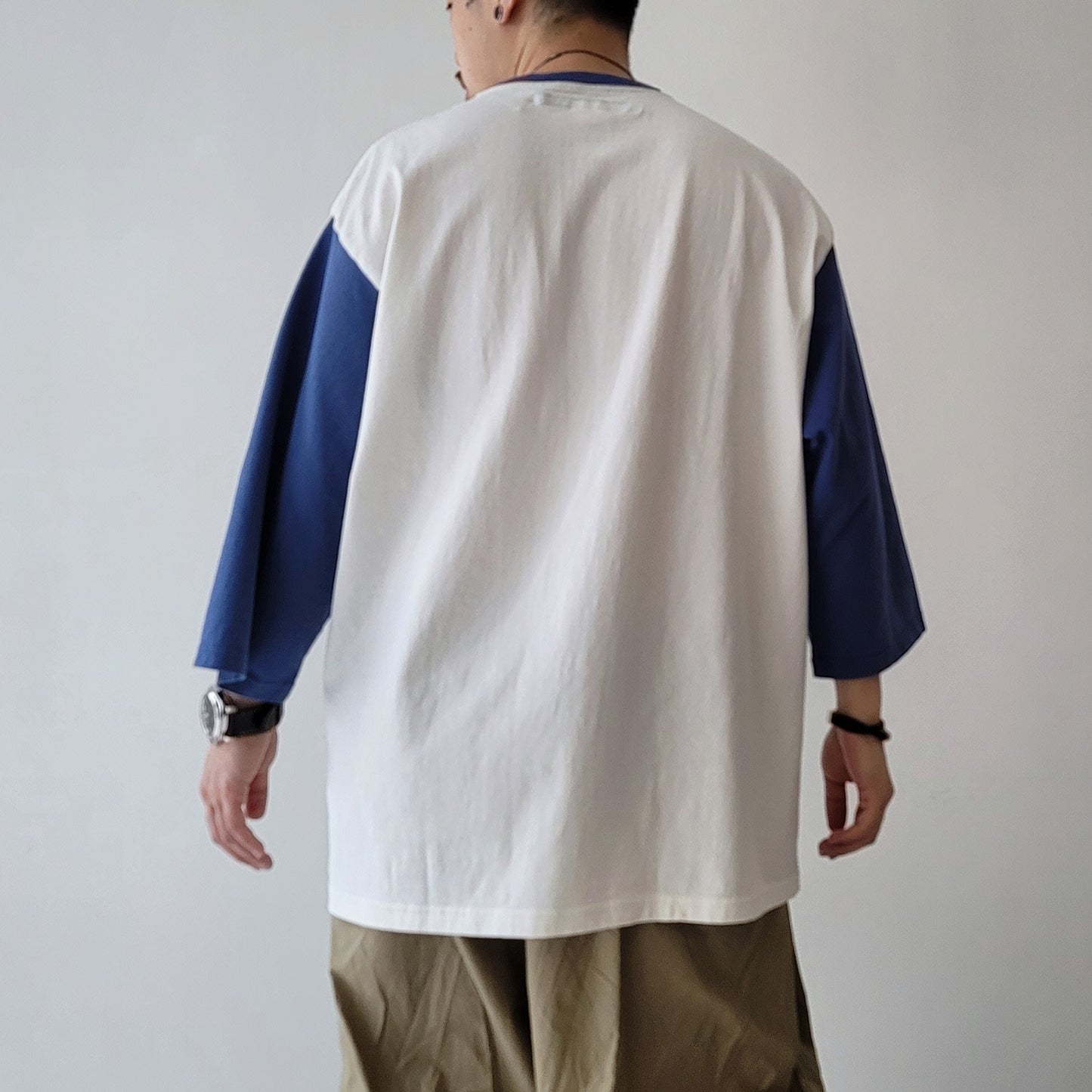 Yururi Tee 3/4 2 TONE