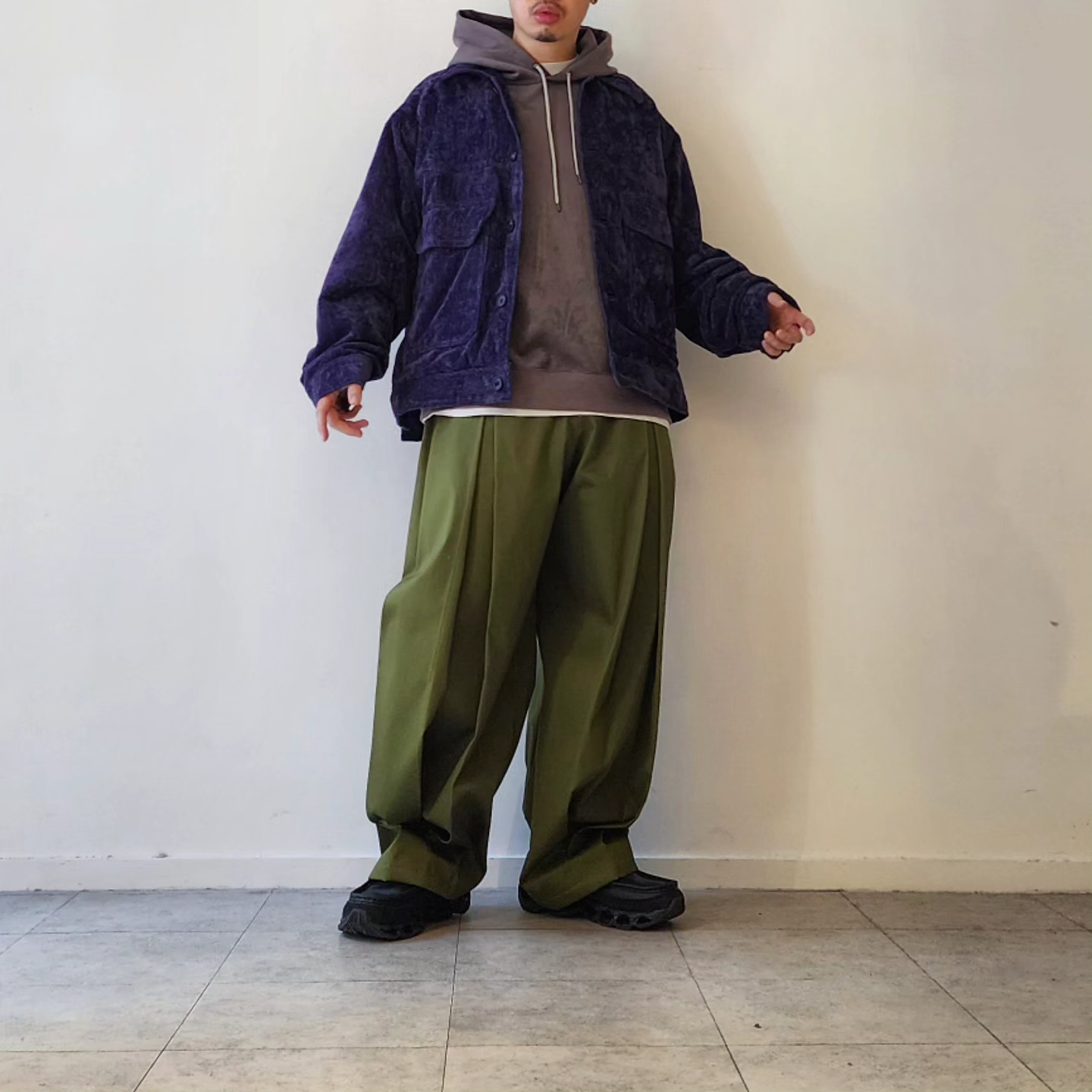 IROQUOIS / Tech Knit Suede Hd