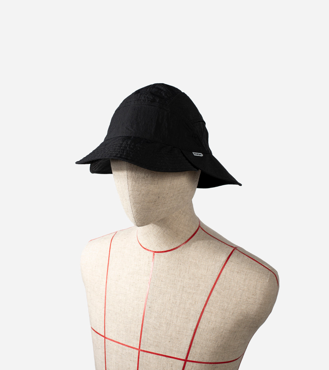 Black - Split Jungle Hat