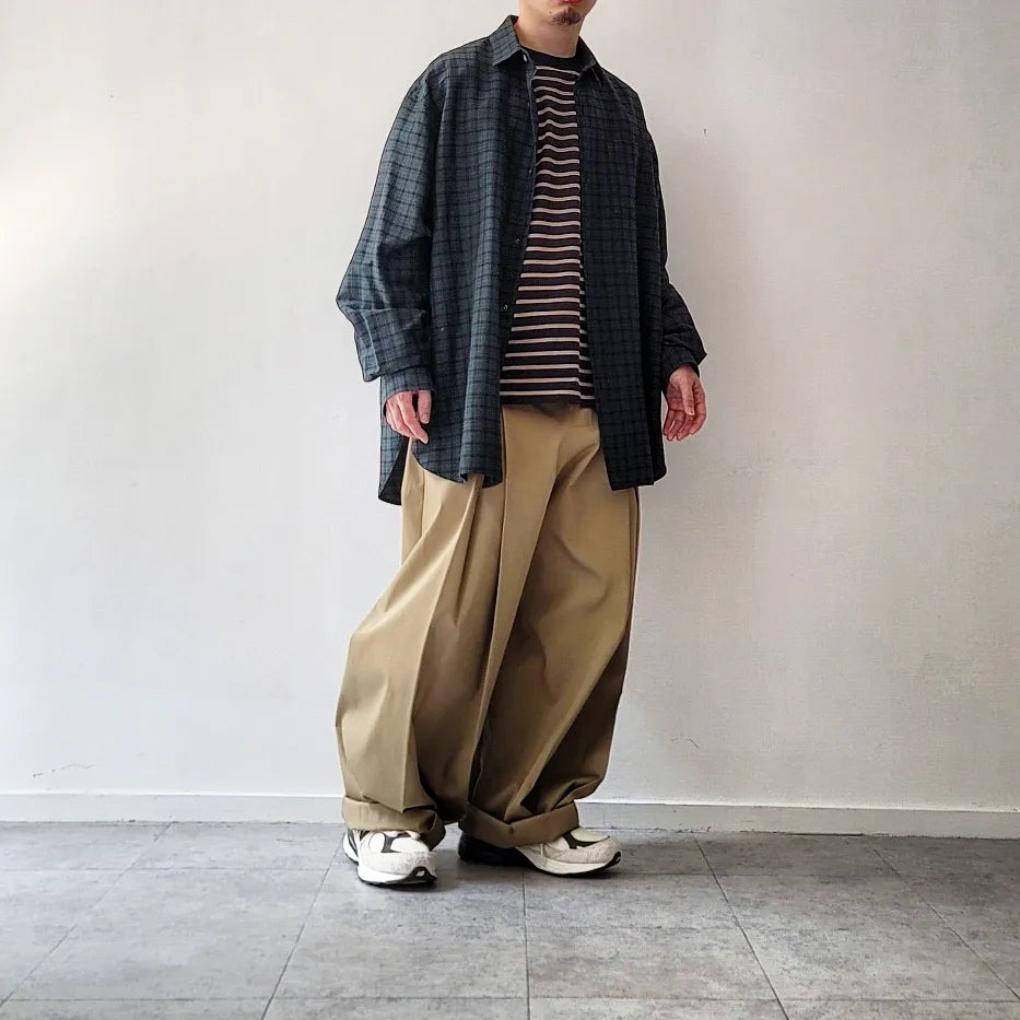 Plaid Wide Shirt