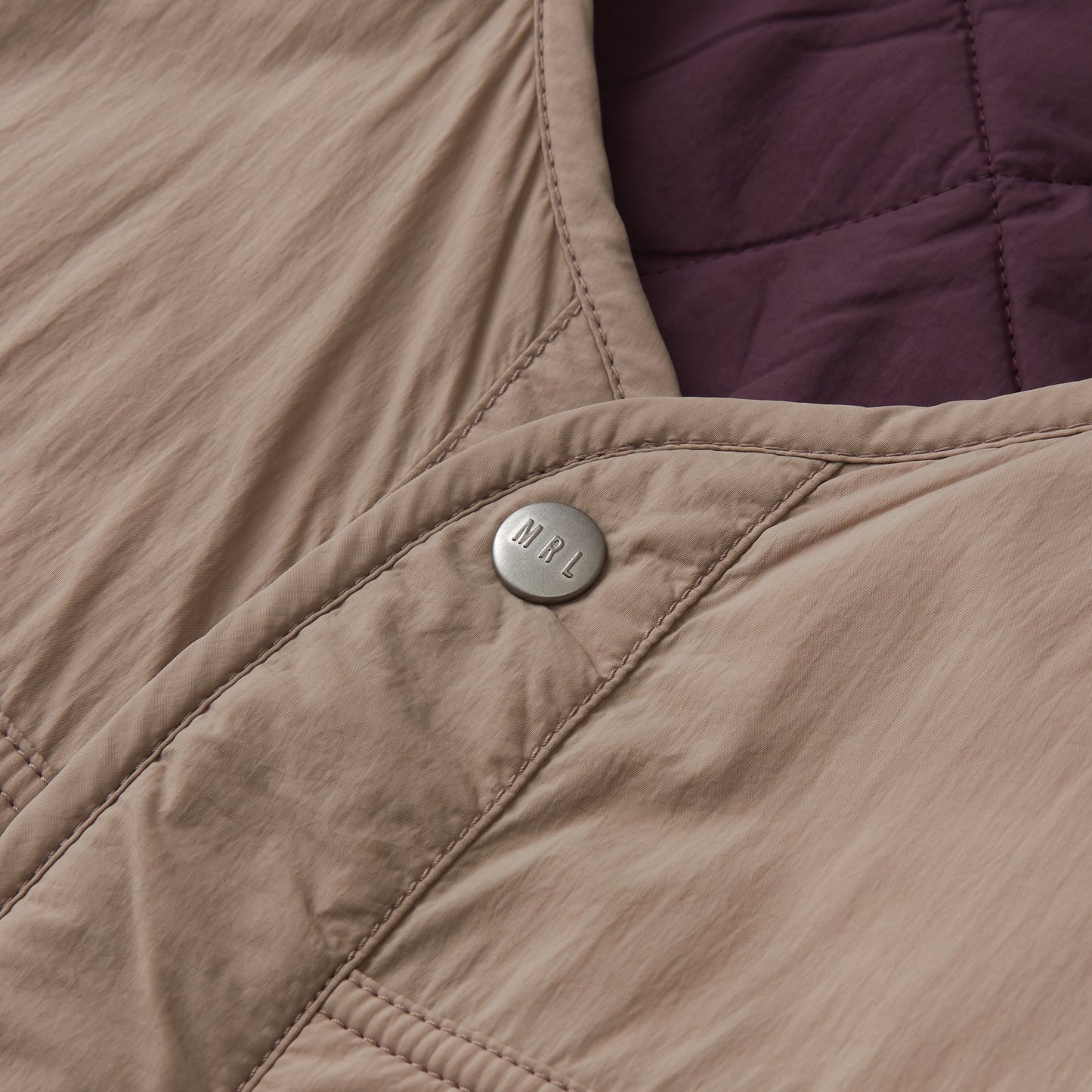 Maroon Merely Dual Mode Quilted Jumper