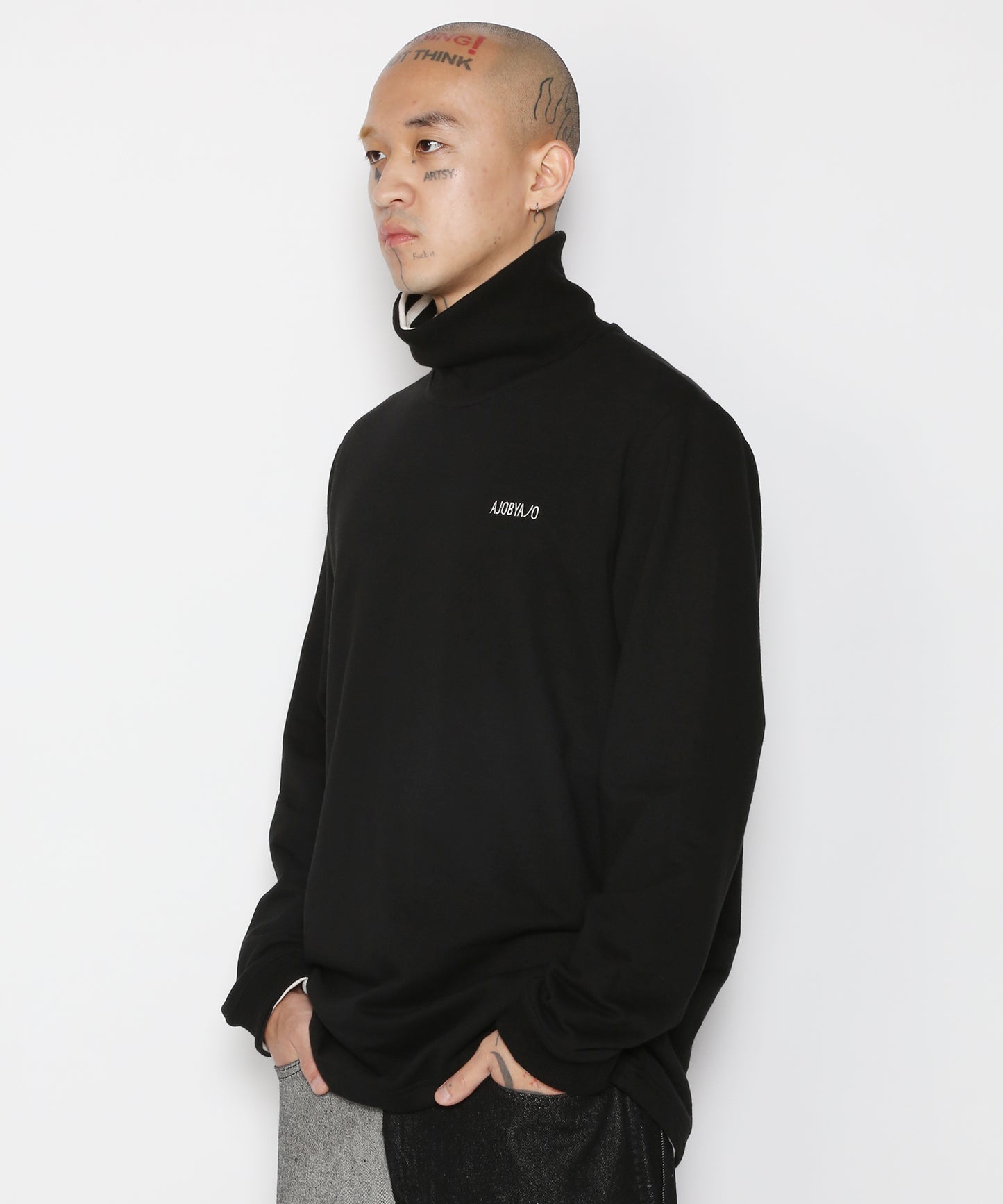 Reversible Turtle Neck Top