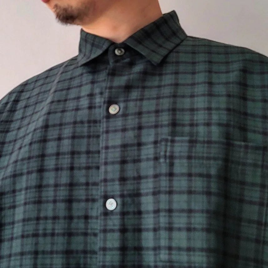 Plaid Wide Shirt