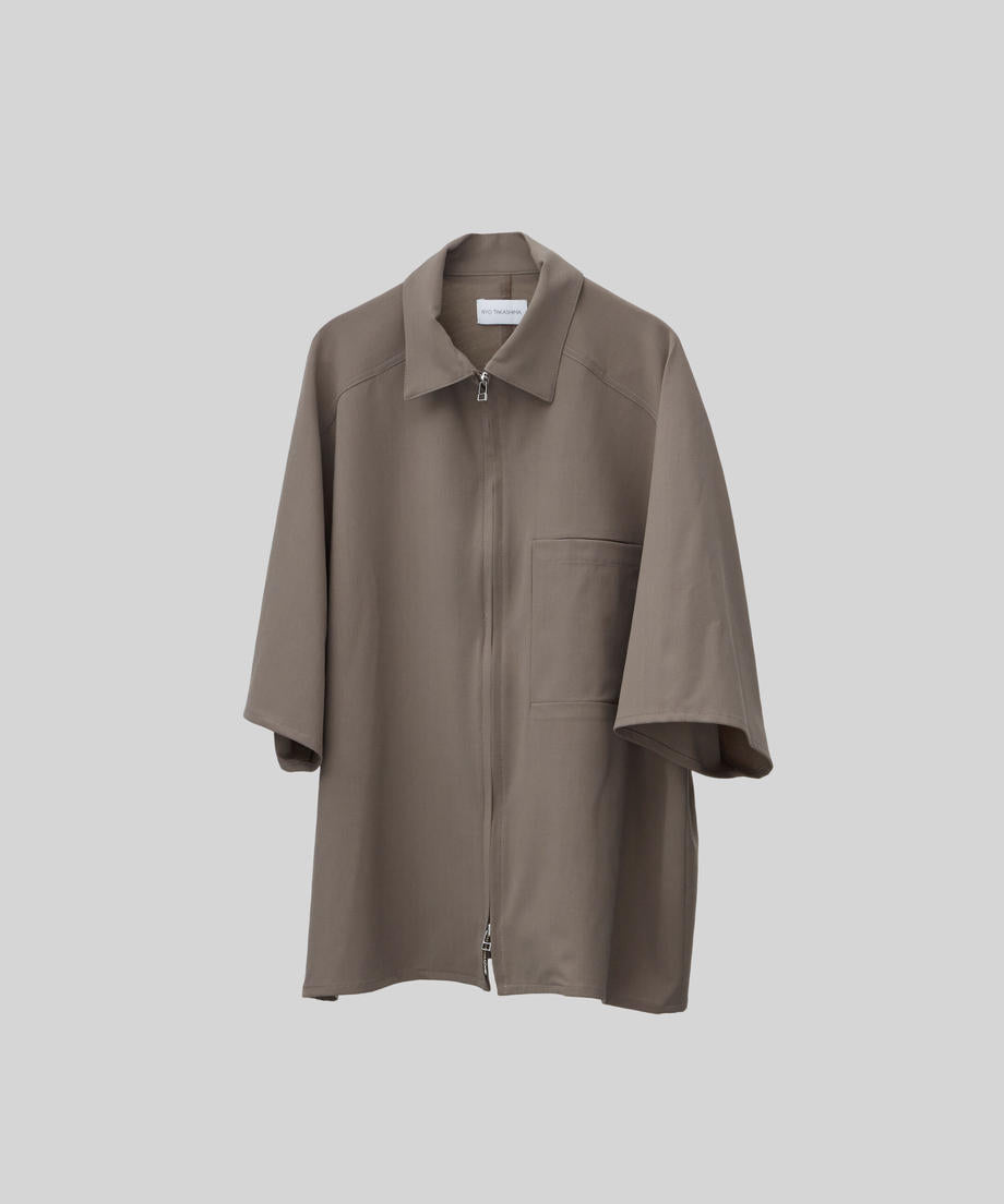 Half Sleeve Shirt (Greige)