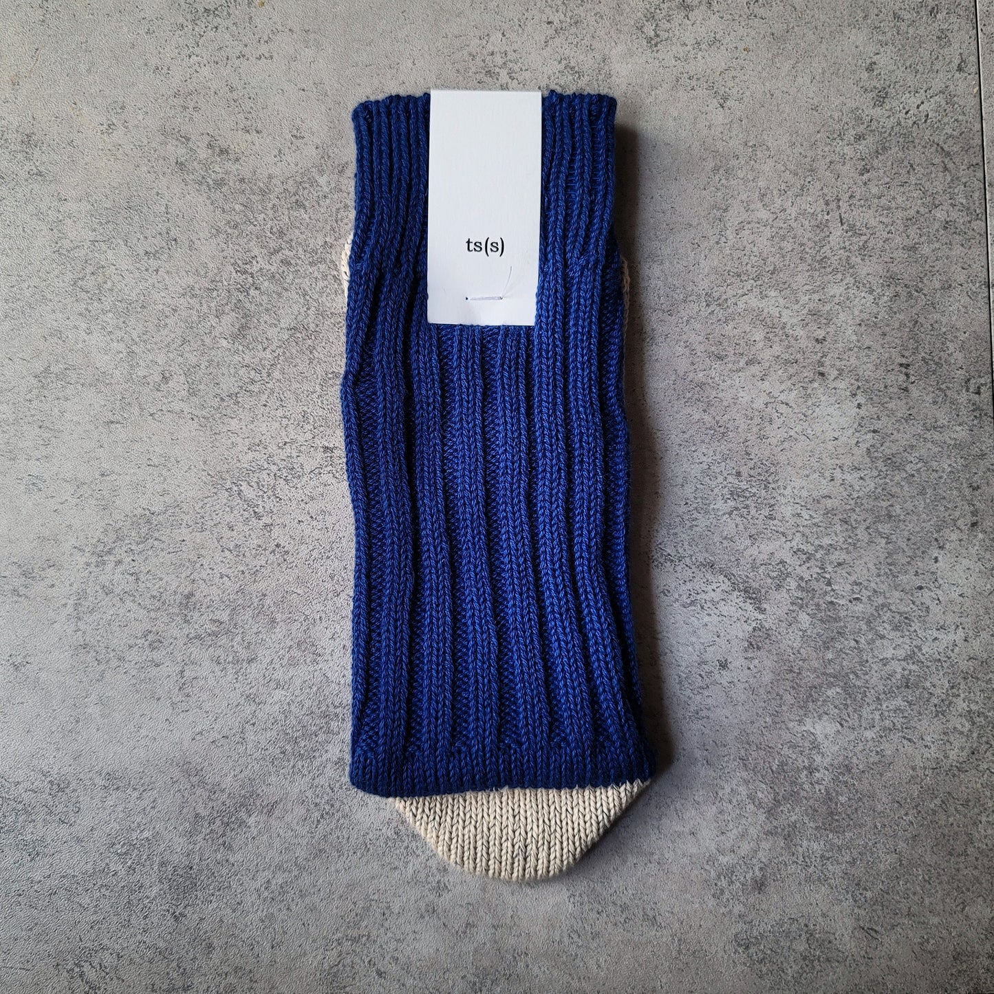 Unpaired Cotton Rib Sock