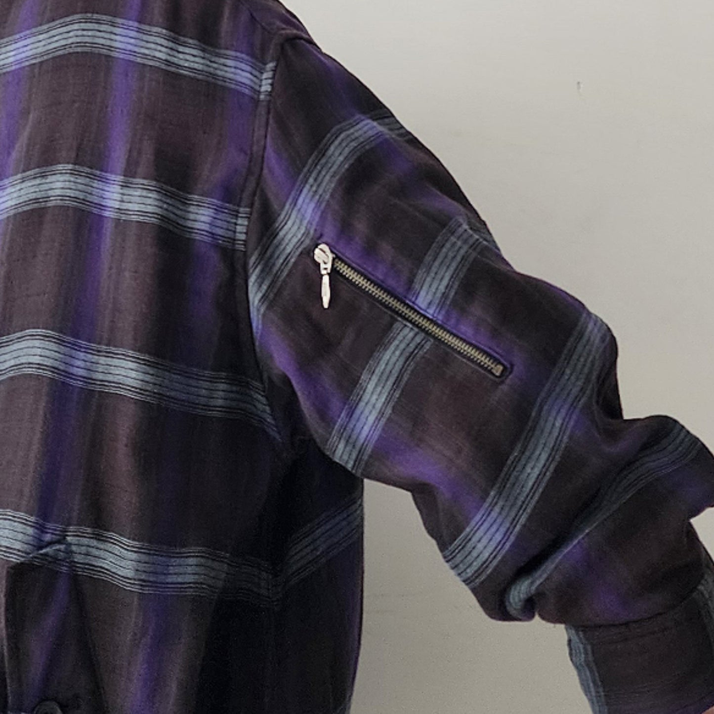 THE JEAN PIERRE / Glitter Plaid Harrington Jacket