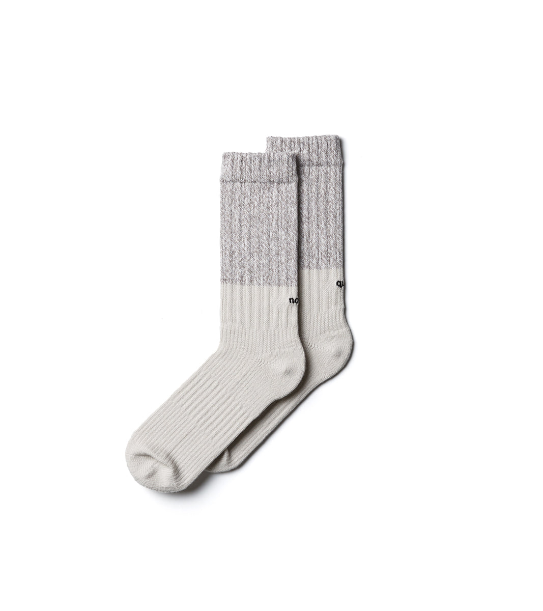 Hybrid Beige - Melange Parallel Socks