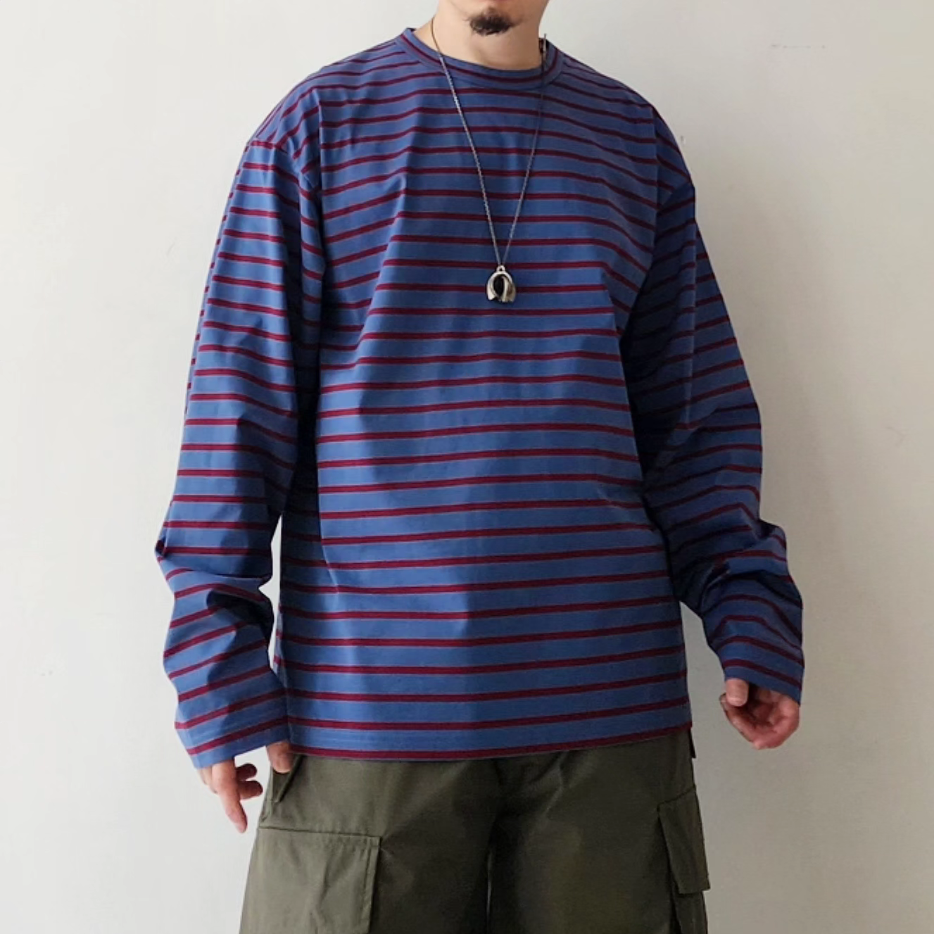 WELLDER / Stripe Long Sleeve