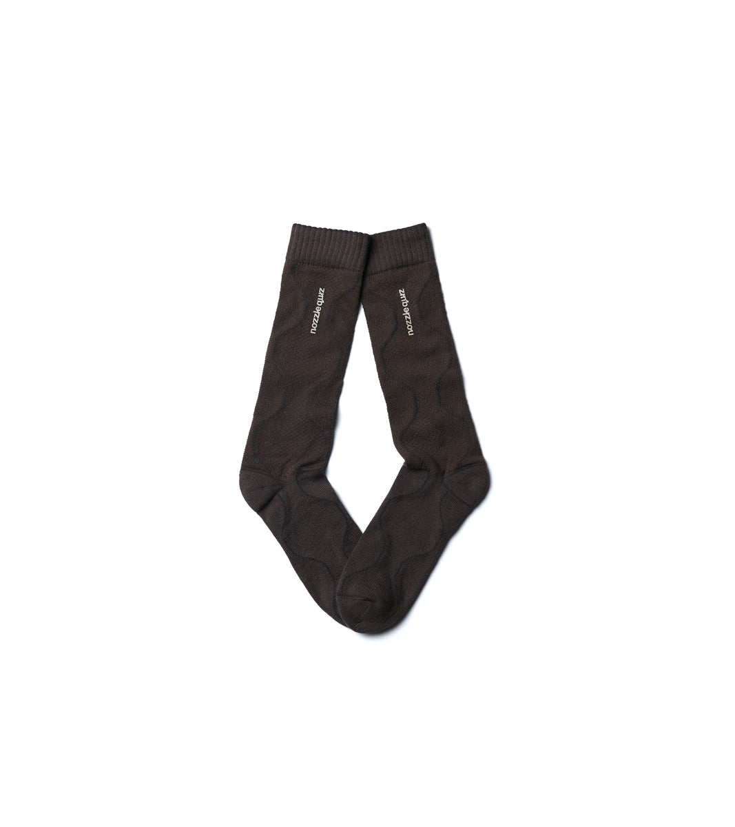Quilted Grn - Digit No. casual cuff socks