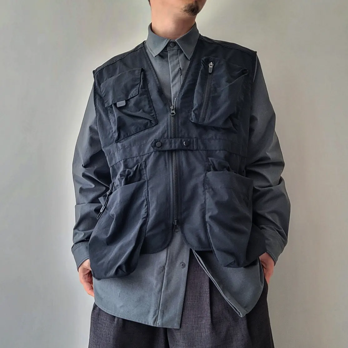 Drawstring Supplex Vest