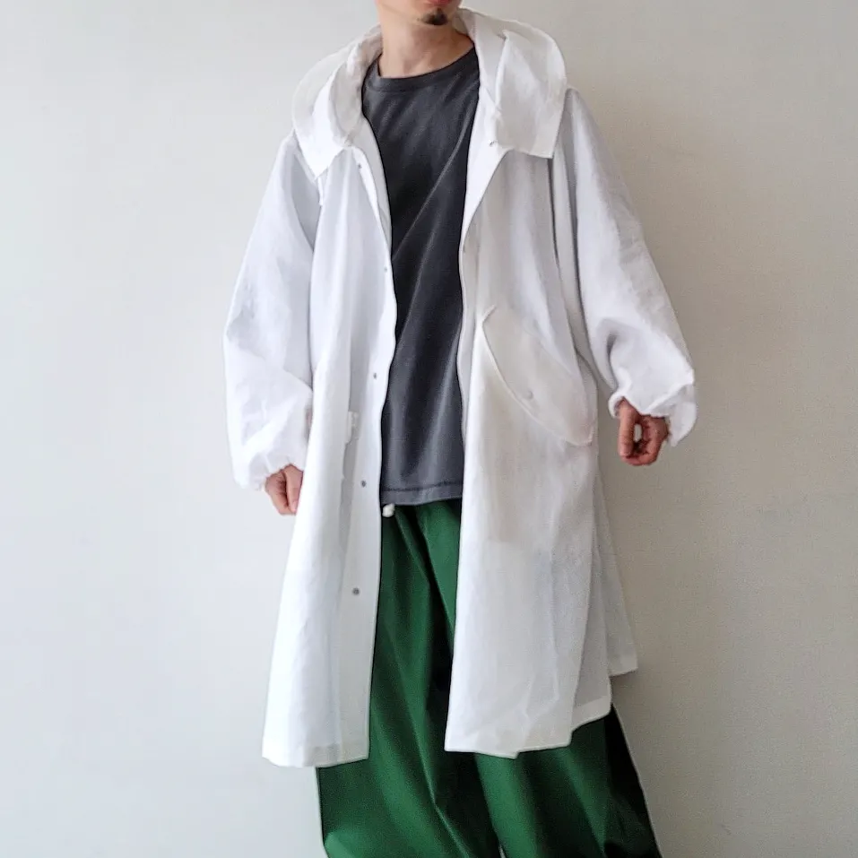 Hyper Big Irish Linen Snow Parka