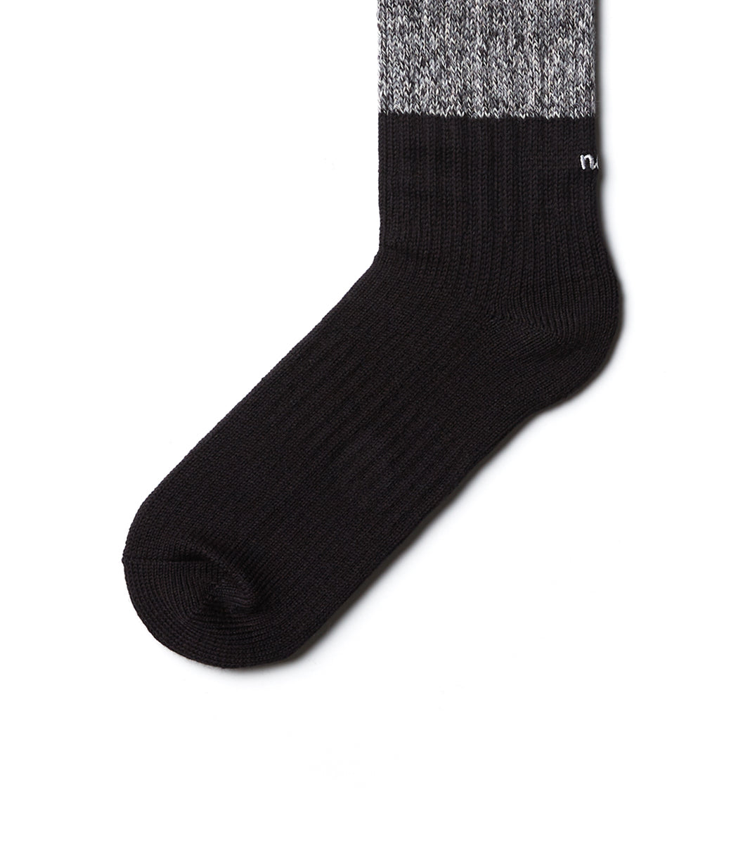 Hybrid Black - Melange Parallel Socks