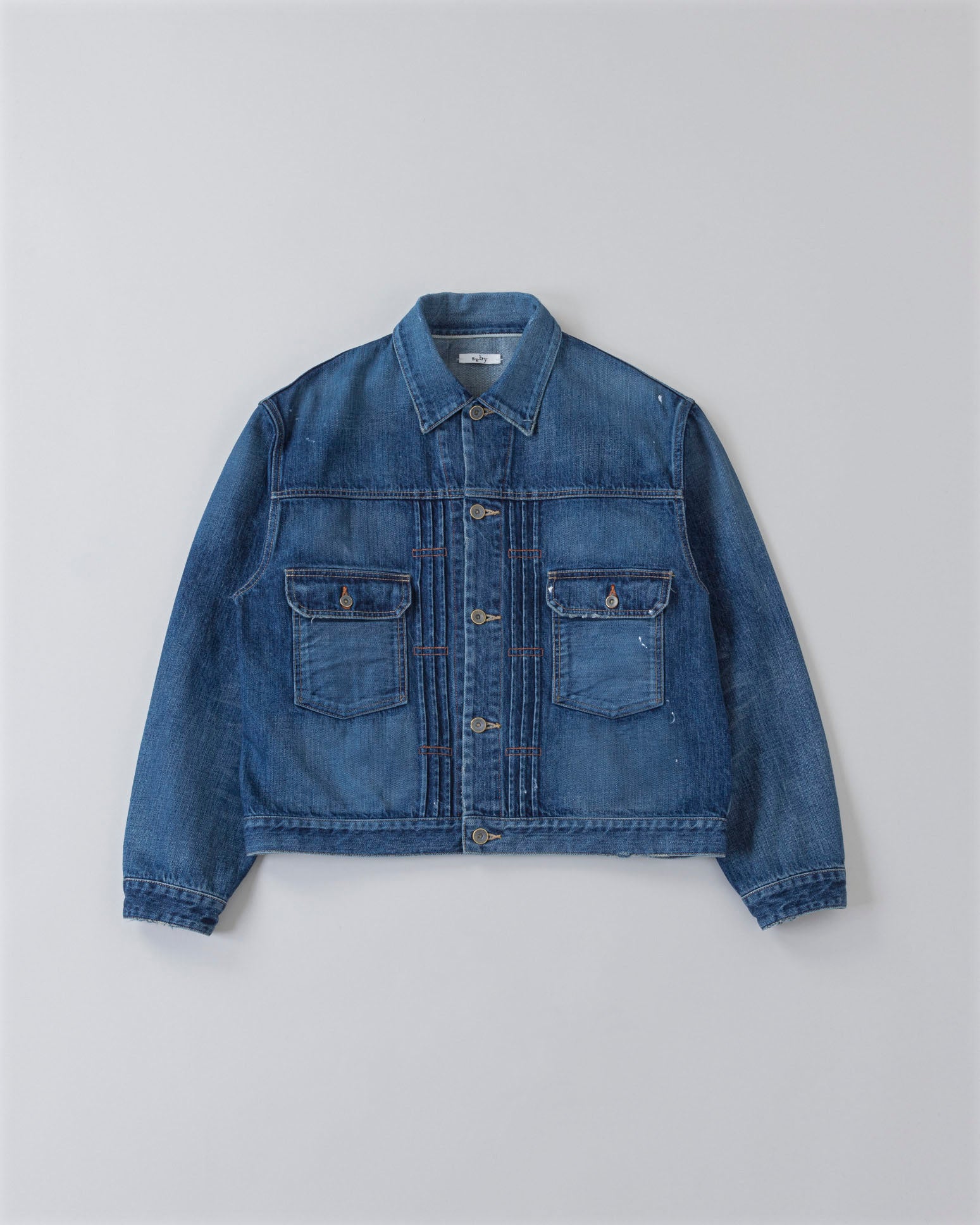 【特別送料無料！】 SABY / Kamata Denim Jacket Type 2nd - Vintage Wash - – Tree ジャケット・アウター