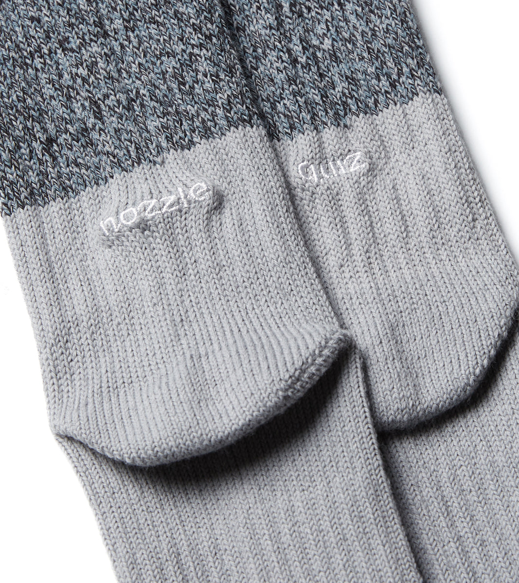 Hybrid Grey - Melange Parallel Socks
