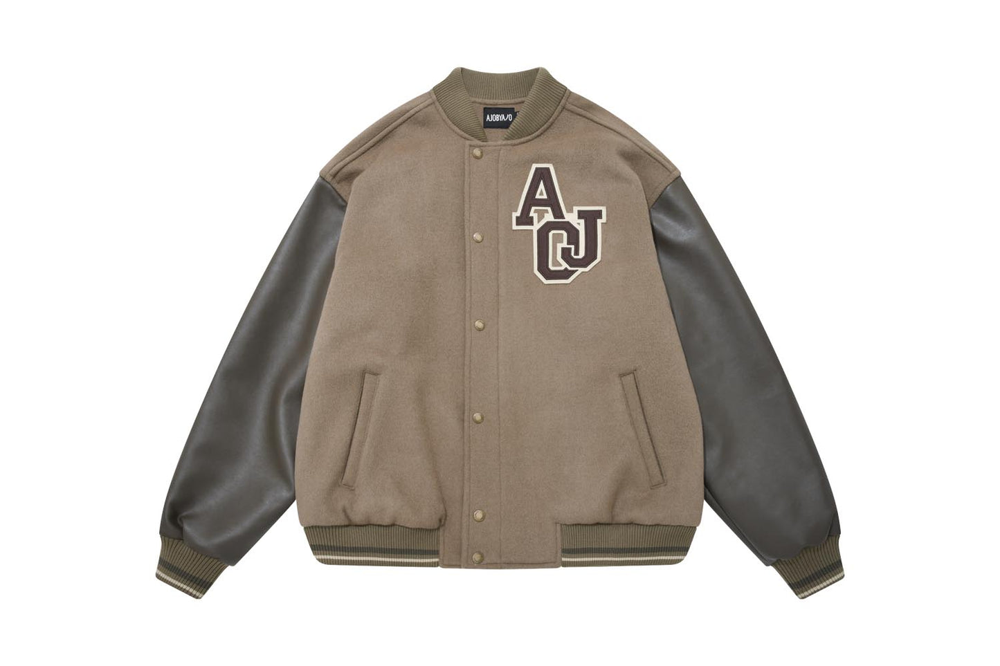 Oversized Varsity Stadium Jacket