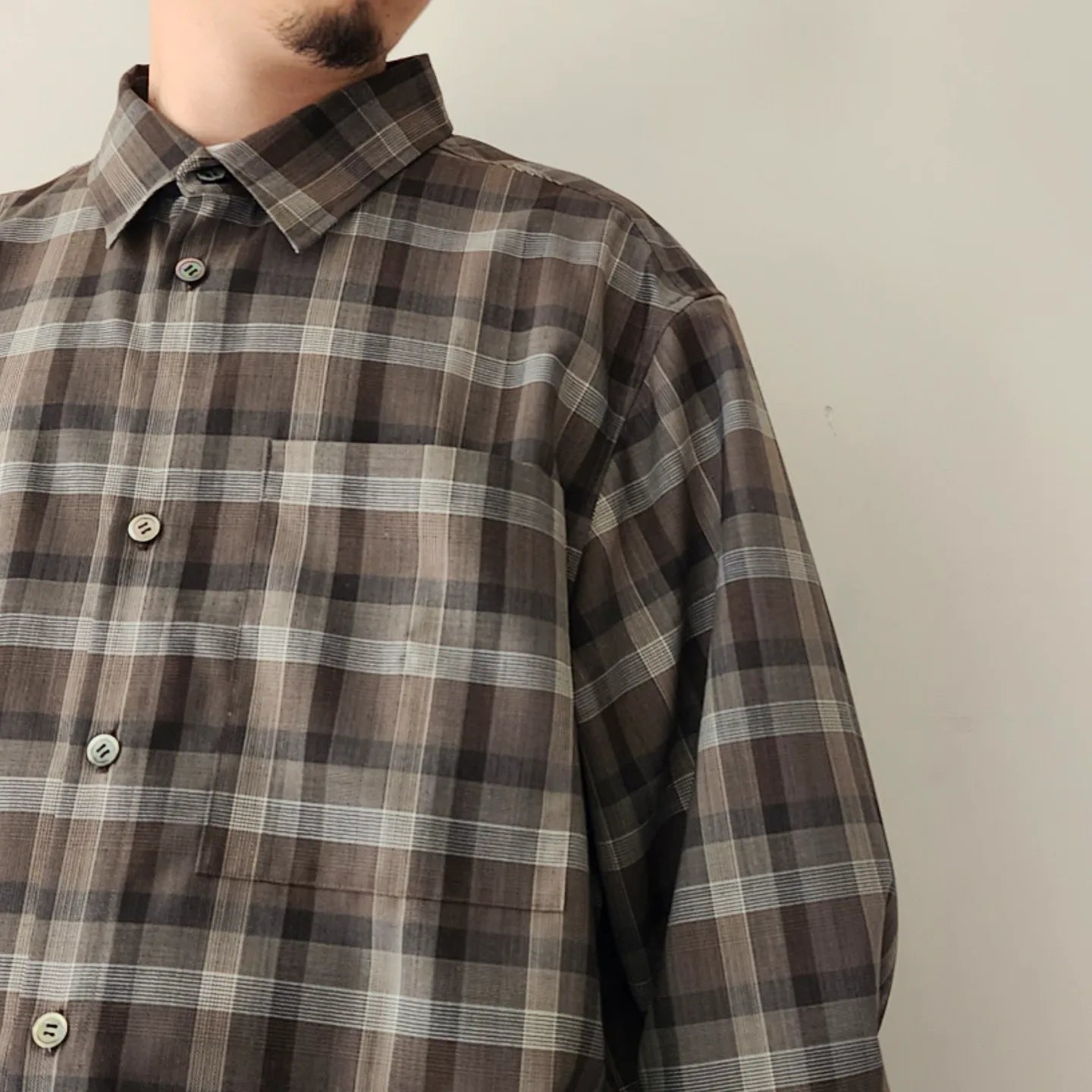 Baggy Check Shirt
