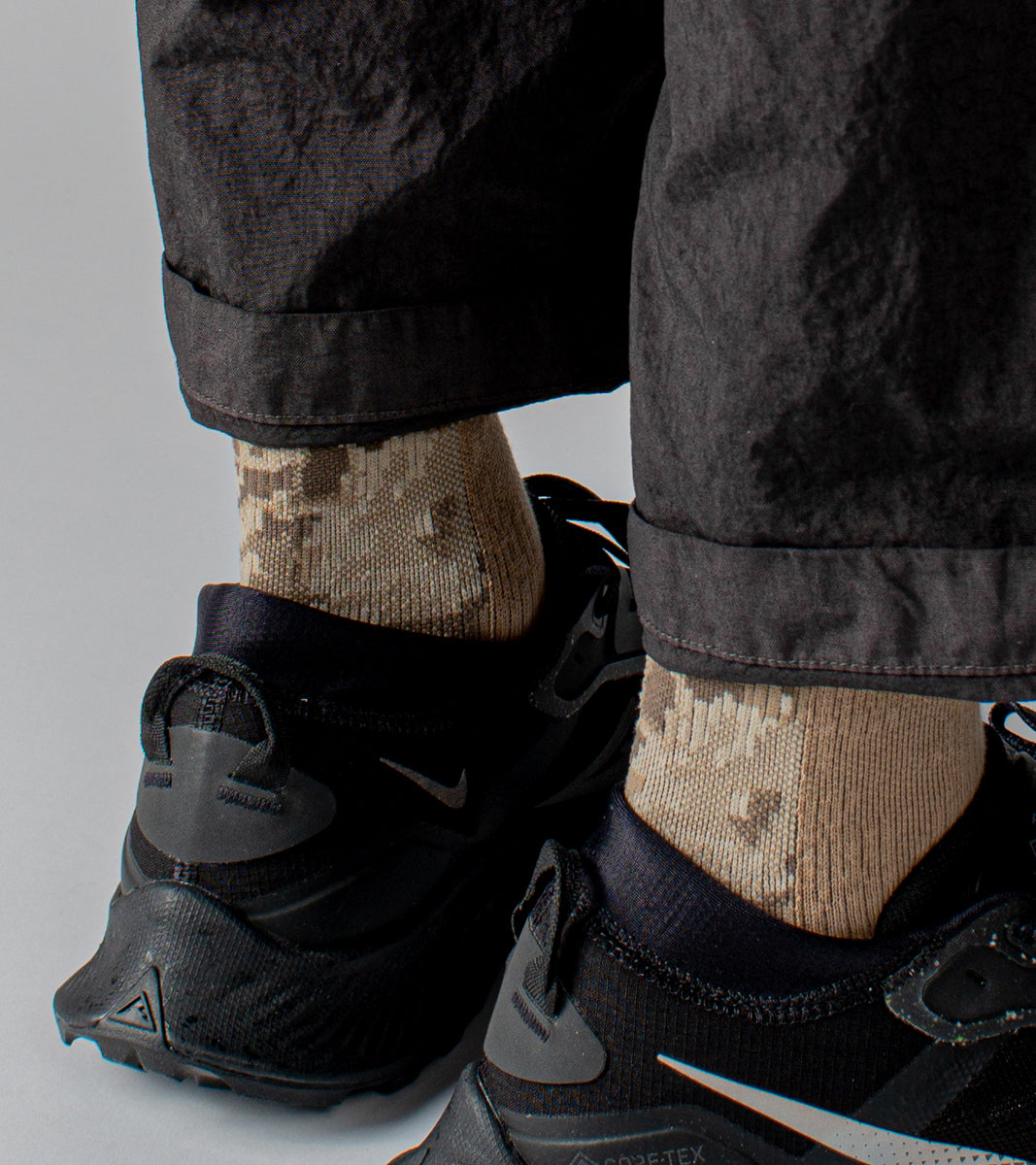 Camo Sand - Digit No. casual cuff socks