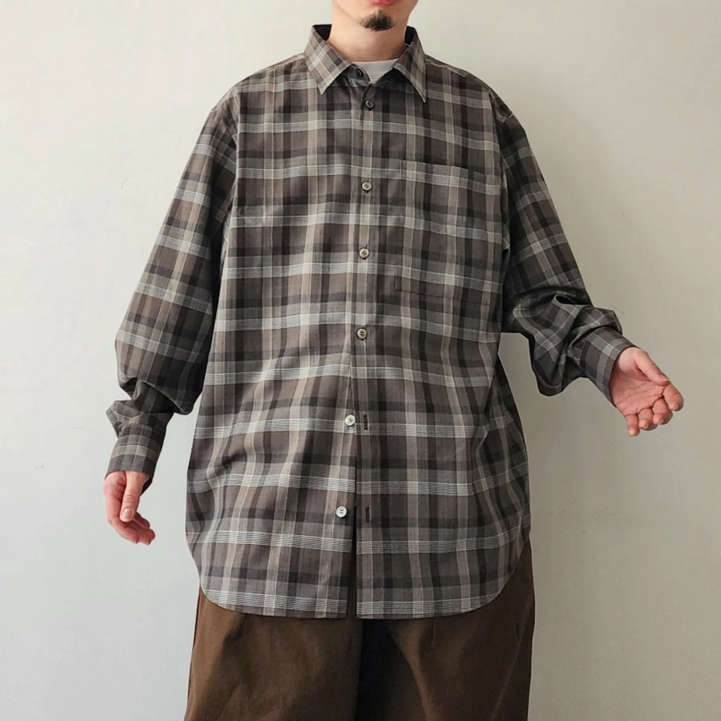 Baggy Check Shirt