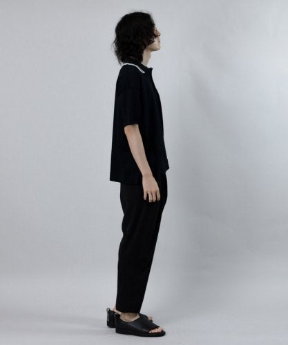 12GG Combination Polo Knit