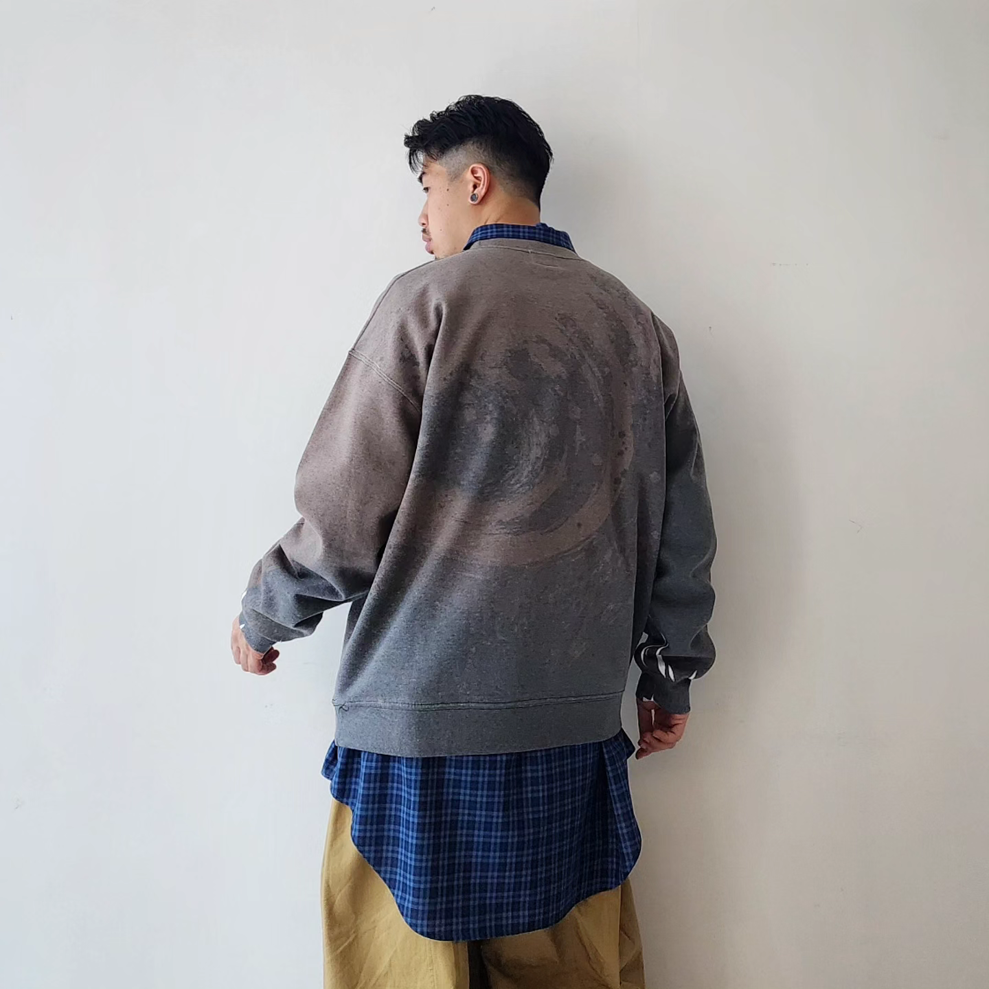 Marble Print Sweat