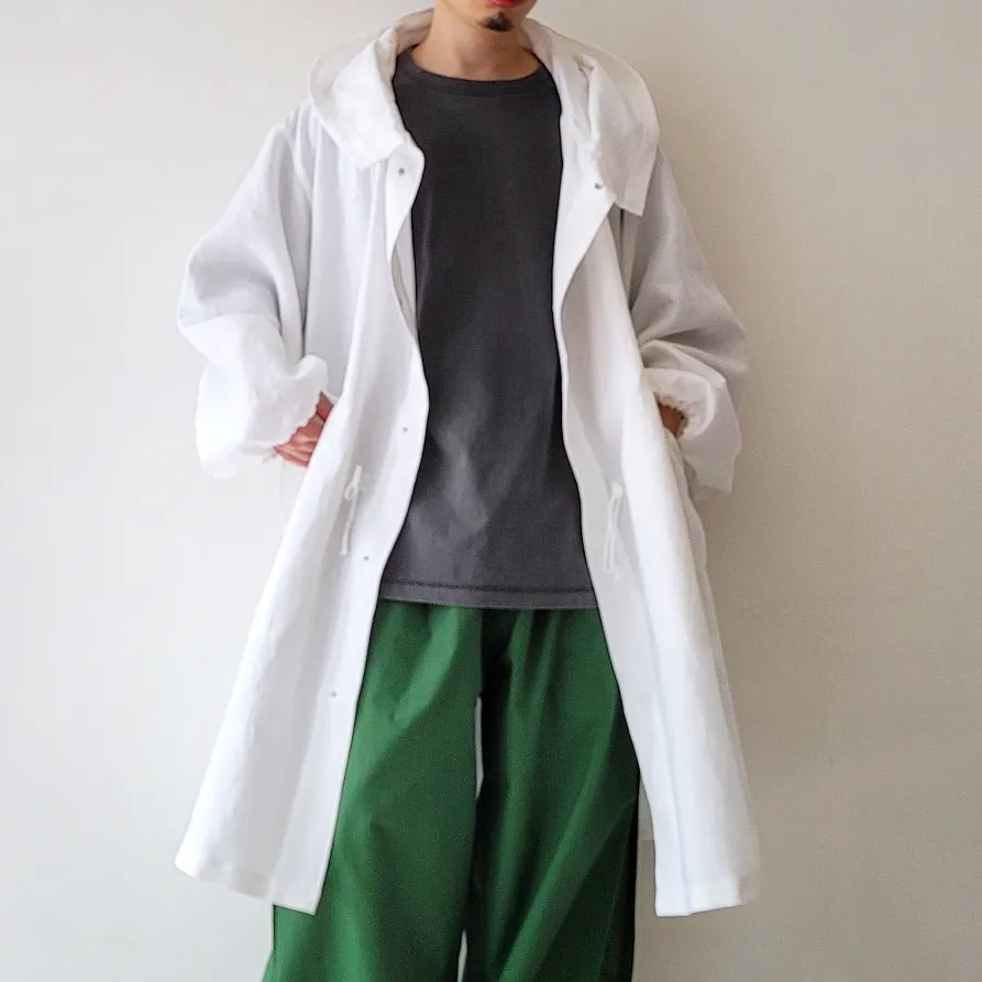 Hyper Big Irish Linen Snow Parka