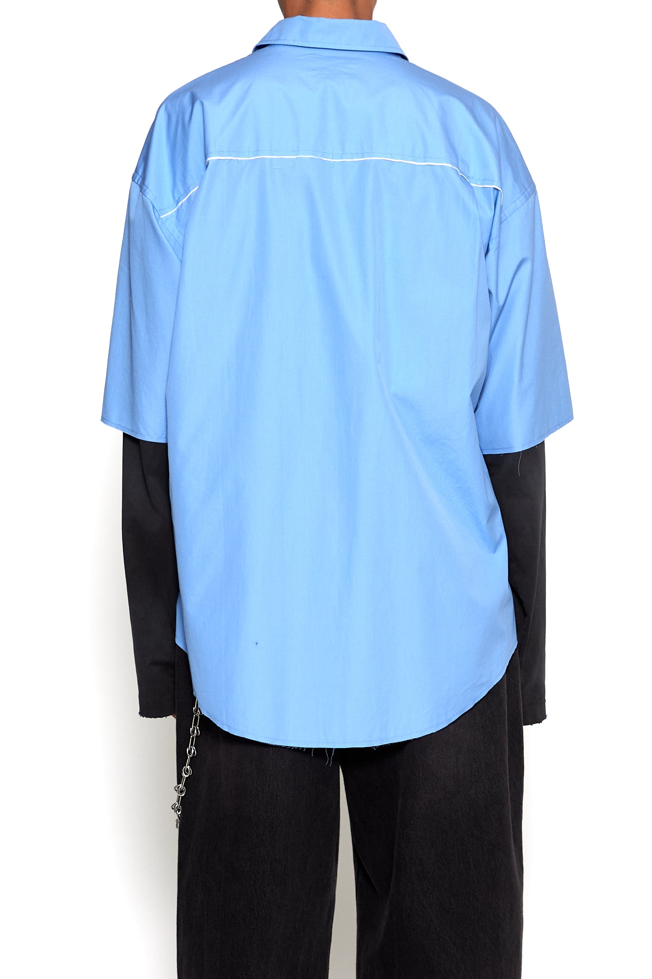 CODA / Blue Thomas Mason Poplin Deviation Shirt