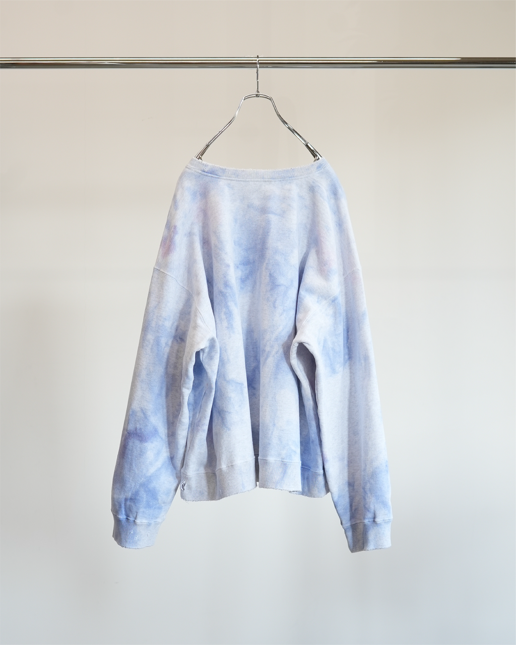 ANCELLM / Marbling Sweat Shirt