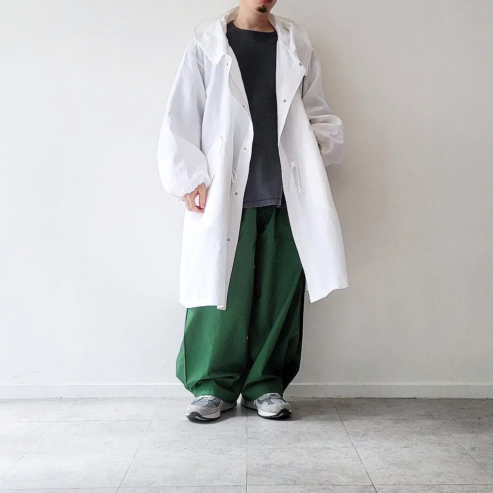 Hyper Big Irish Linen Snow Parka