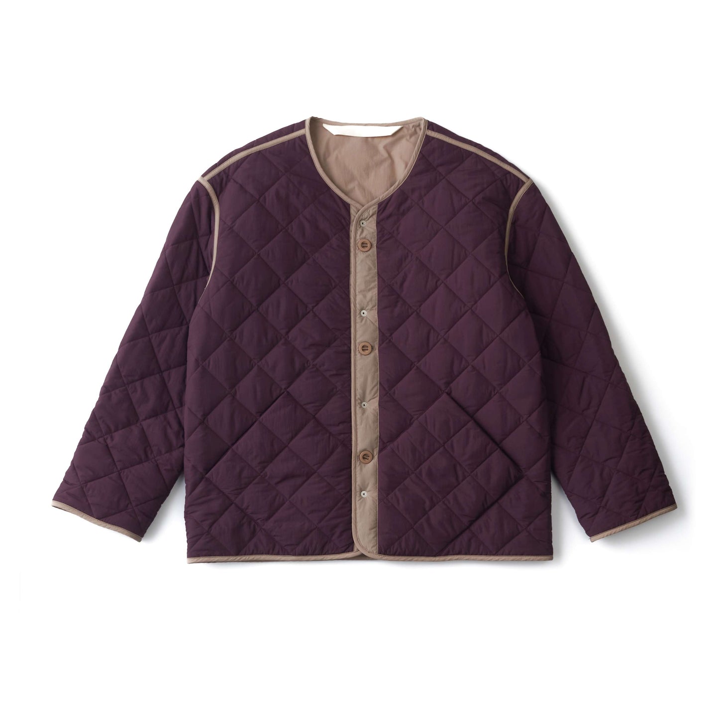Maroon Merely Dual Mode Quilted Jumper