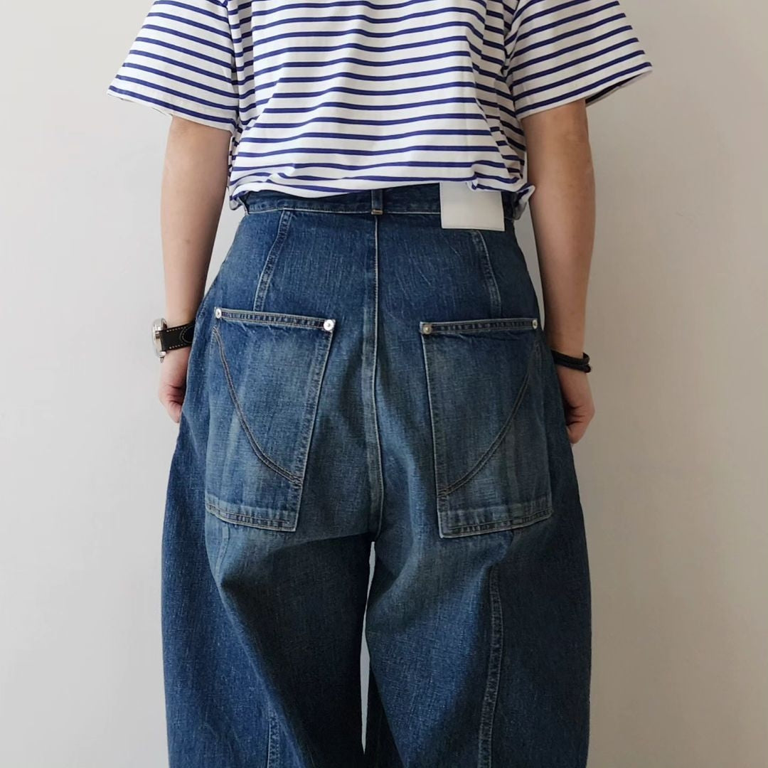 SAGE NATION / Welt Trouser Denim
