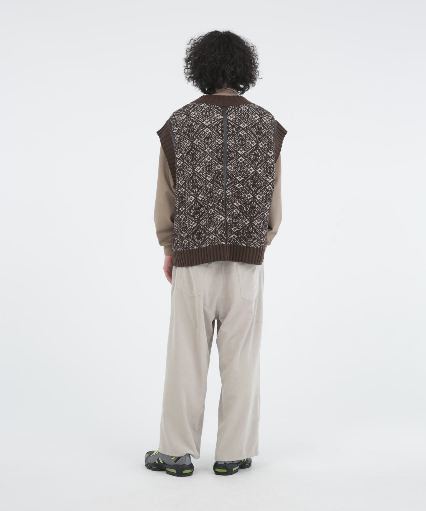 5G Fair Isle Knit Vest