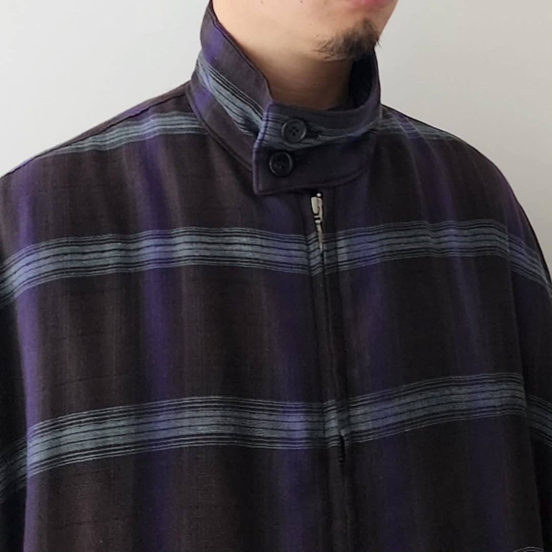 THE JEAN PIERRE / Glitter Plaid Harrington Jacket