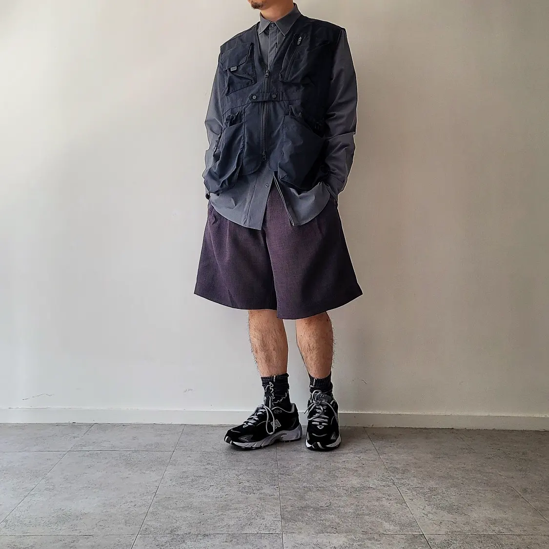 Drawstring Supplex Vest