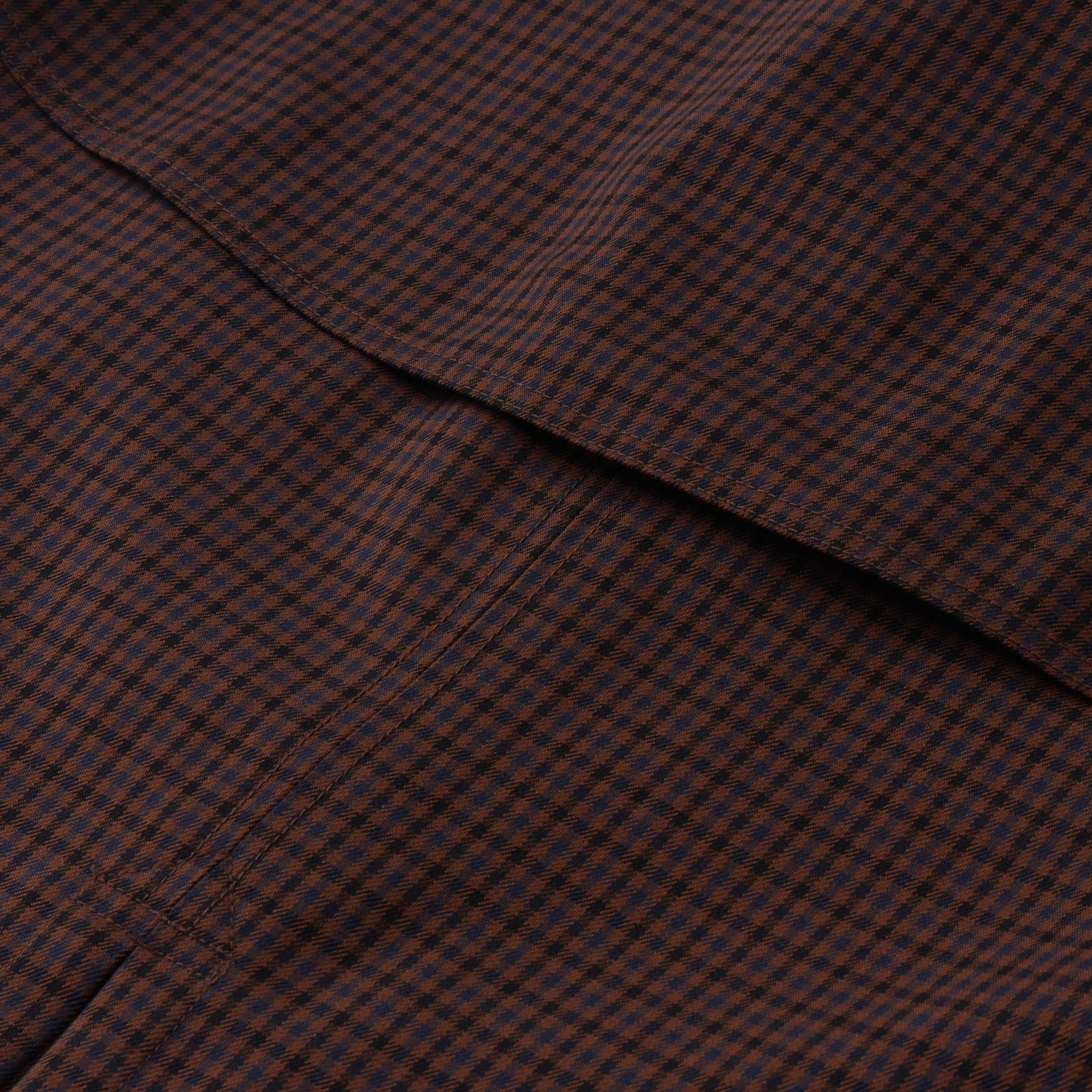 Chocolate Check Merely Premium Dual Mode Coat