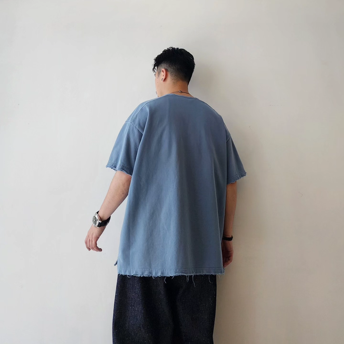 ANCELLM / Damage Aging T-Shirt