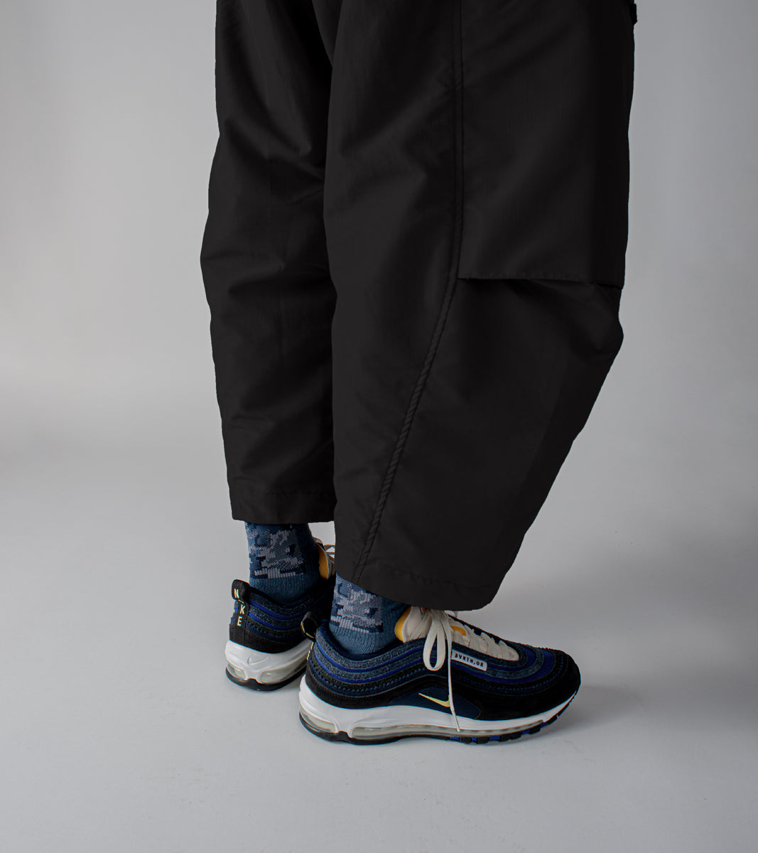 Camo Ocean - Digit No. casual cuff socks
