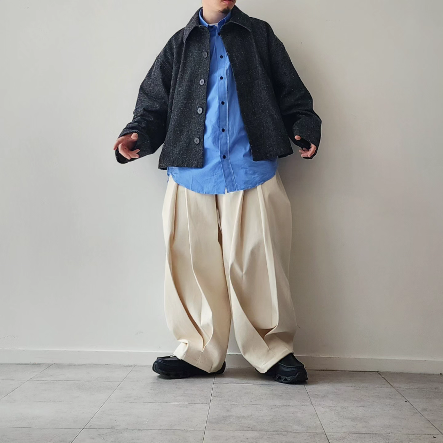 CODA / Blue Thomas Mason Poplin Deviation Shirt