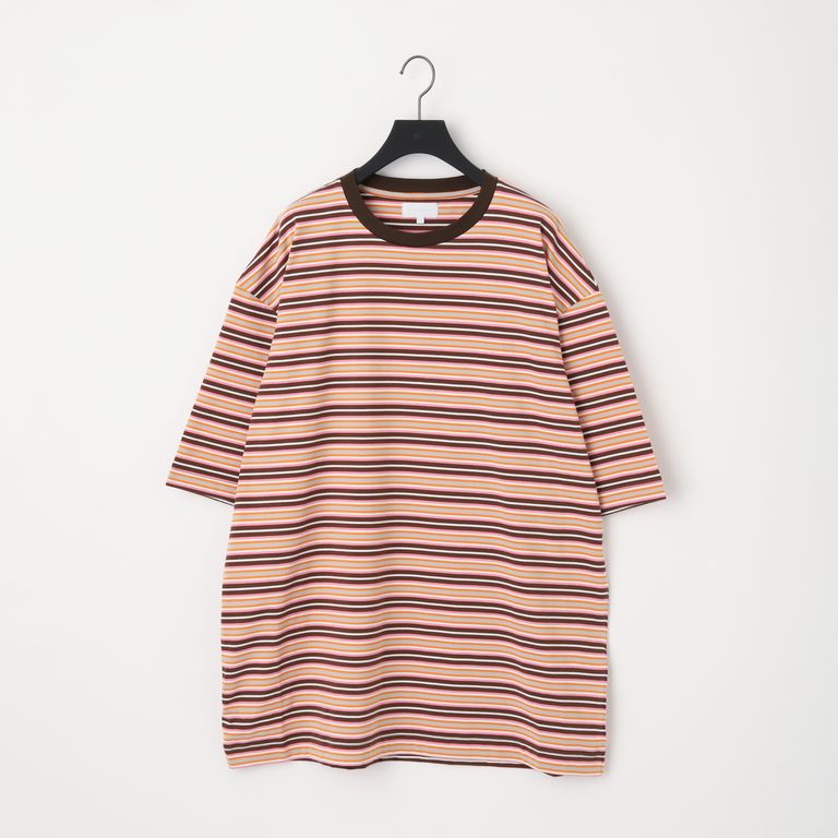 KANEMASA PHIL / 36G Multi Border S/S Tee