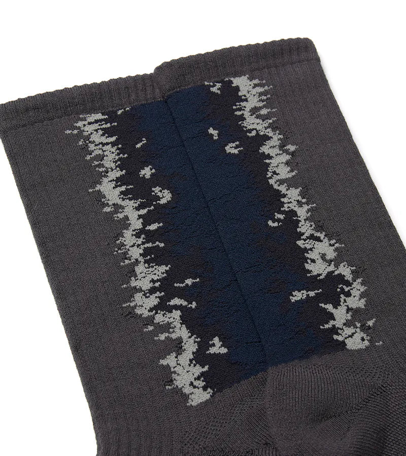 NOZZLEQUIZ / Gradient Phntm - LANDING Midcalf socks