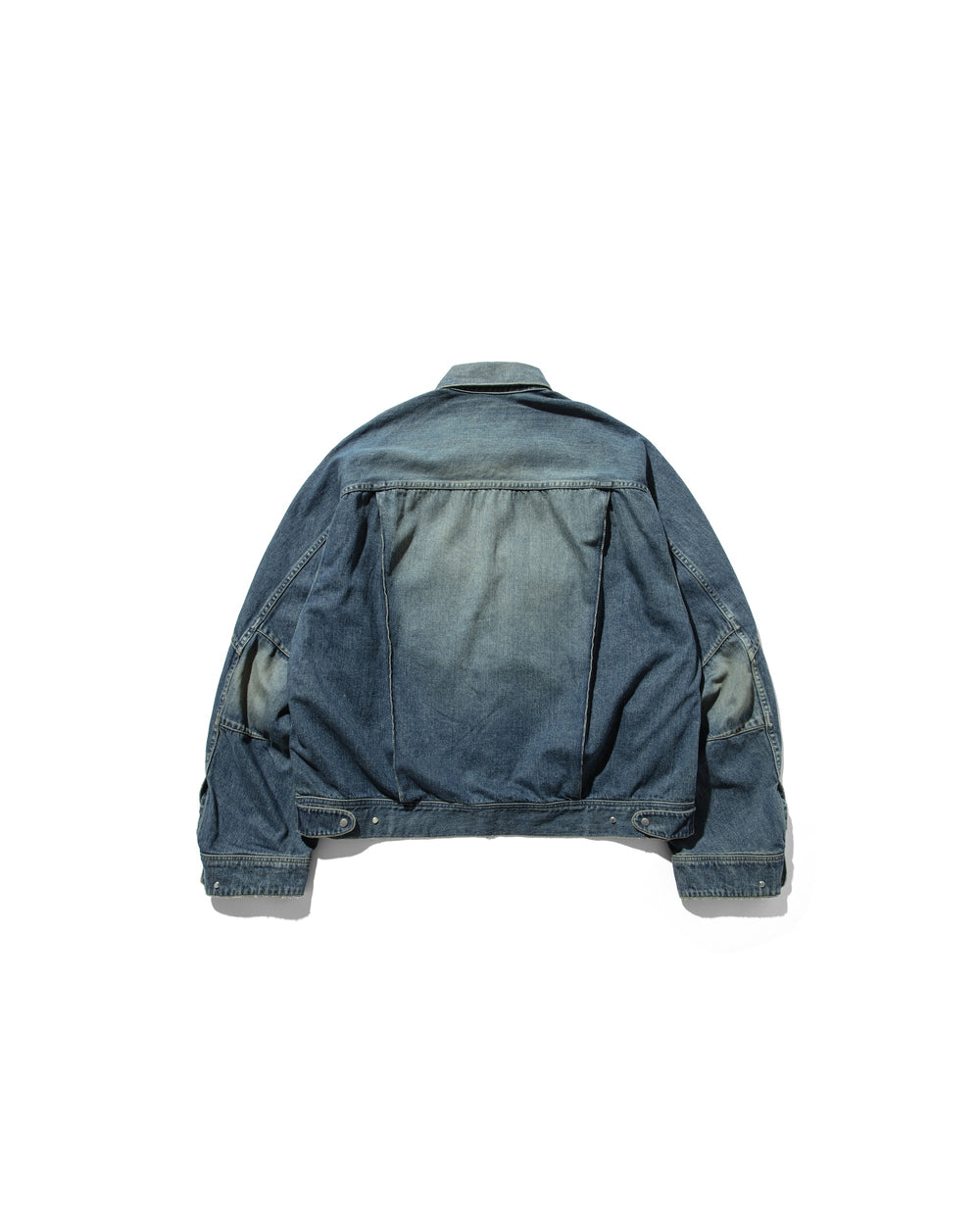 CLESSTE / Vintage Dyed Selvedge Denim Future Trucker Jacket