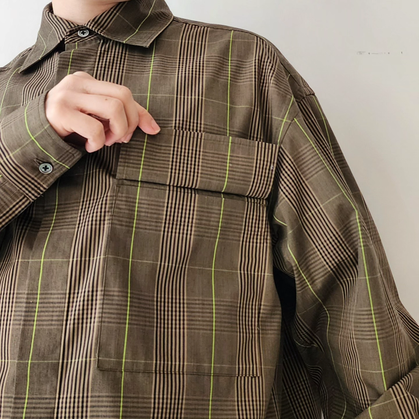 Flap Pocket Front Shirt
