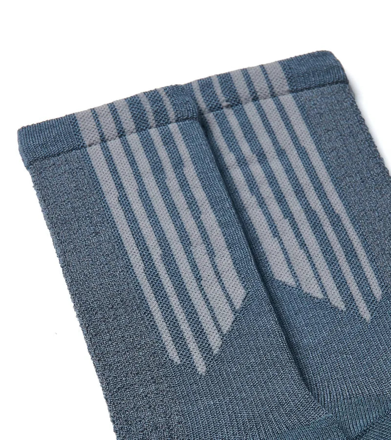 NOZZLEQUIZ / TENCEL™ Midcalf Socks (Blue)