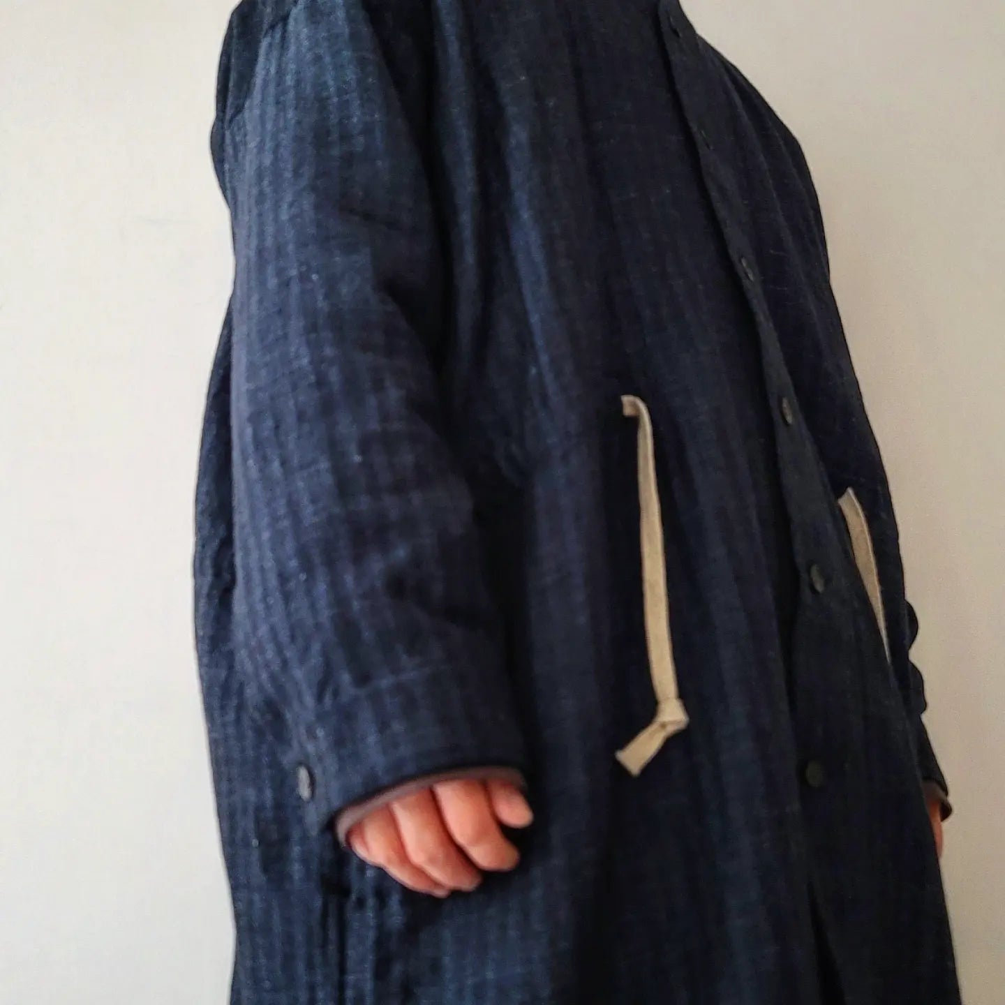 V-Neck Long Shirt