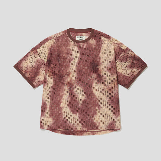 MERELY MADE / Indian Brick Merely Vintage Dyed Knitting T-Shirt