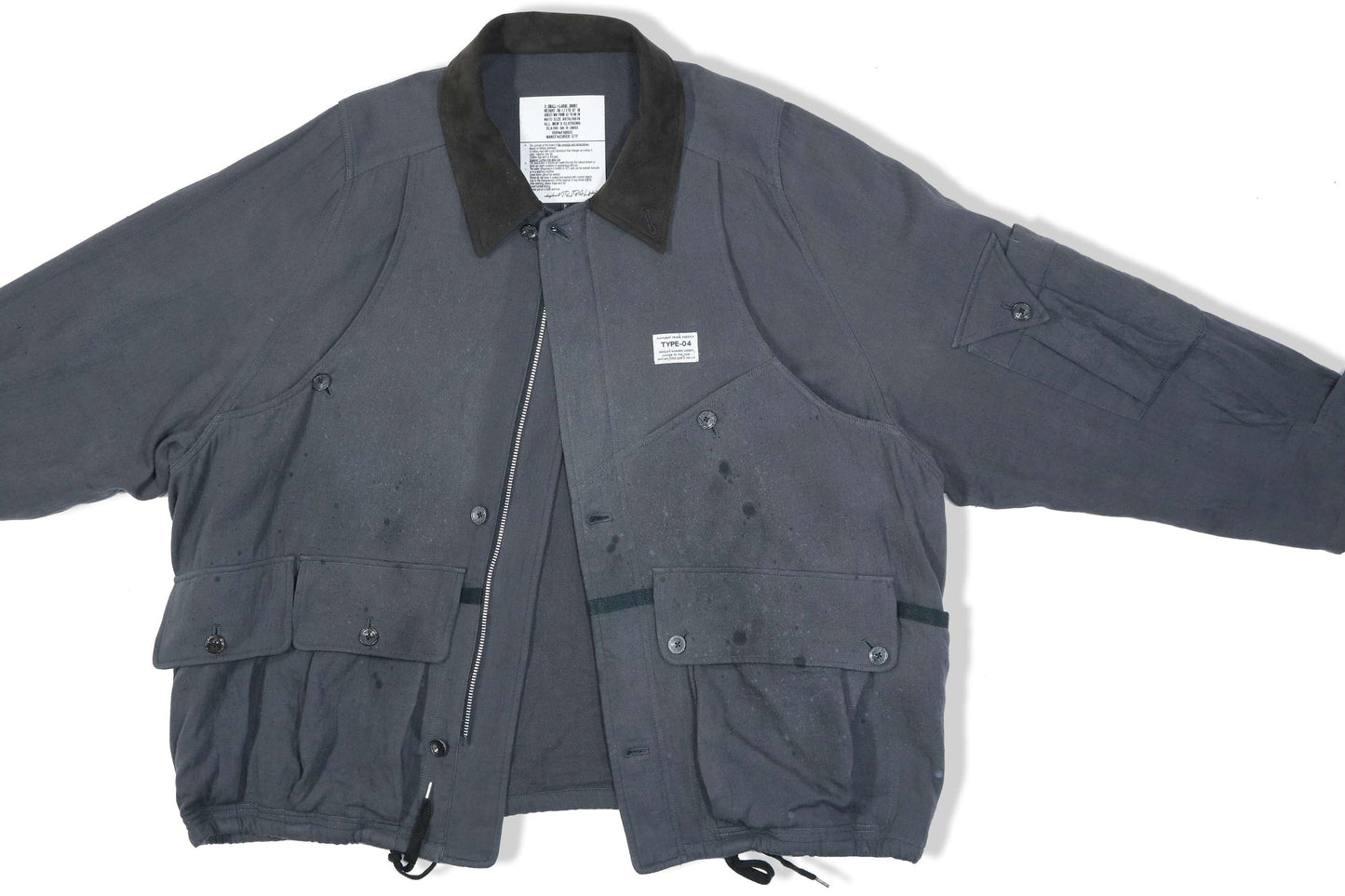ELEPHANT TRIBAL FABRICS / Vintage Hunting Jkt