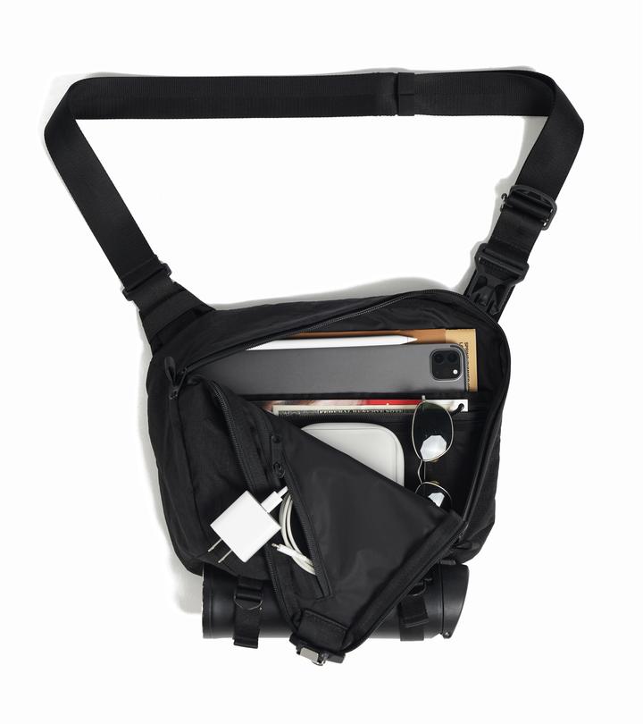 WB-M|Ecoya® Crossbody Bag Black