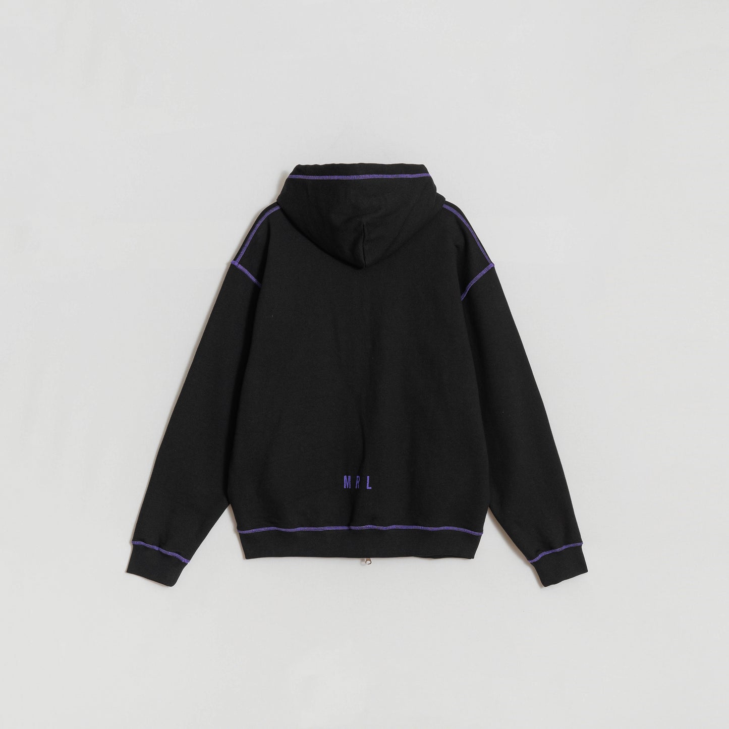 MERELY MADE / Black Merely Snug Zip-Up Hoodie